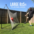 KICKSTER 2-in-1 Soccer Goal / Soccer Rebounder 8x5'