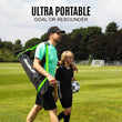KICKSTER 2-in-1 Soccer Goal / Soccer Rebounder 8x5'