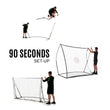 KICKSTER 2-in-1 Soccer Goal / Soccer Rebounder 8x5'