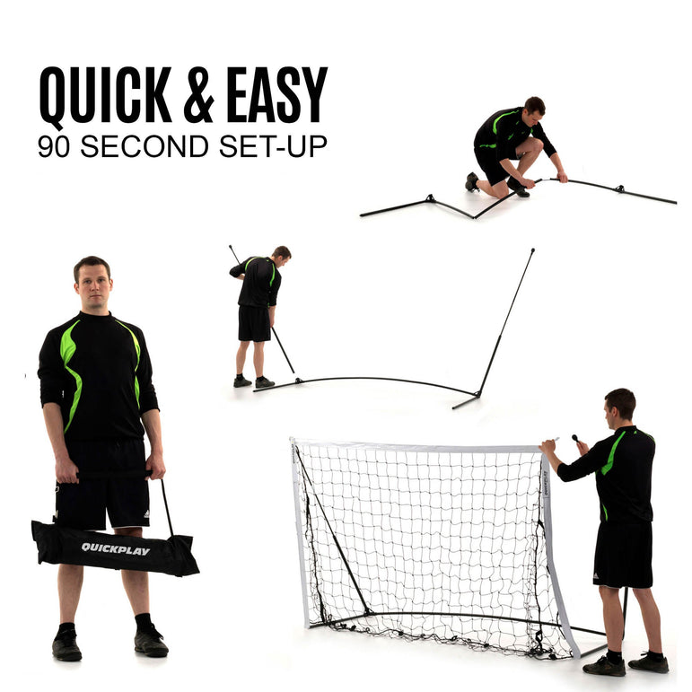 KICKSTER Portable Soccer Goal 8x5'