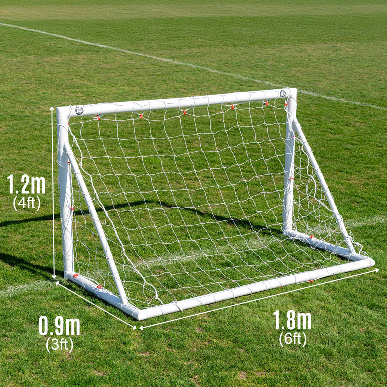 Q-FOLD Folding Soccer Goal 6x4'