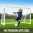Q-FOLD Match Folding Soccer Goal 6x4'