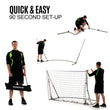 KICKSTER Elite Portable Soccer Goal 18.5x6.5'