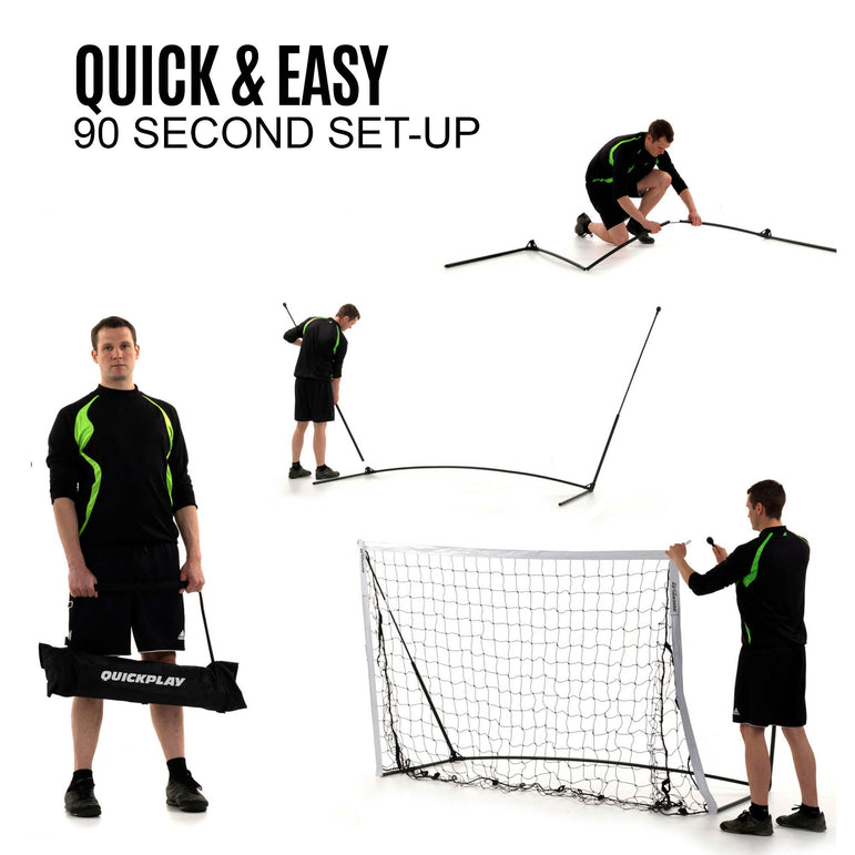 KICKSTER Elite Portable Soccer Goal 18.5x6.5'