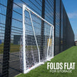 Q-FOLD Match Folding Soccer Goal 12x6'