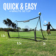TEKKERS Trainer - Dual Soccer Net Rebounder