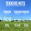 TEKKERS Trainer - Dual Soccer Net Rebounder