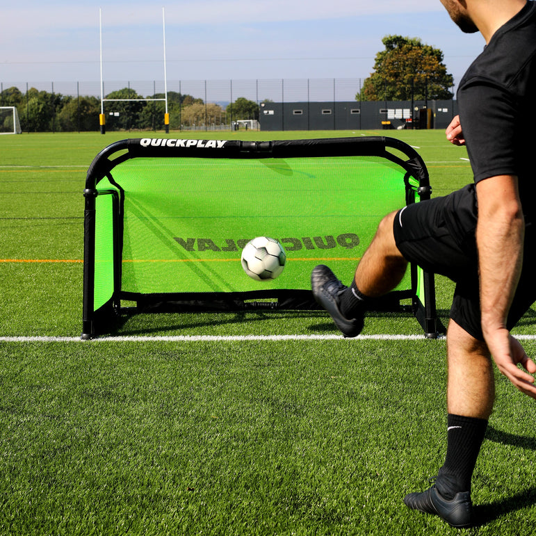 PRO ALU Training Instant Soccer Goal 5x3' - QUICKPLAY - Aluminum Goals Astroturf Folding Goals indoor instructions low-stock portable Pro ship45 smallgoal Soccer Soccer Coach Soccer Teams Soccer Training