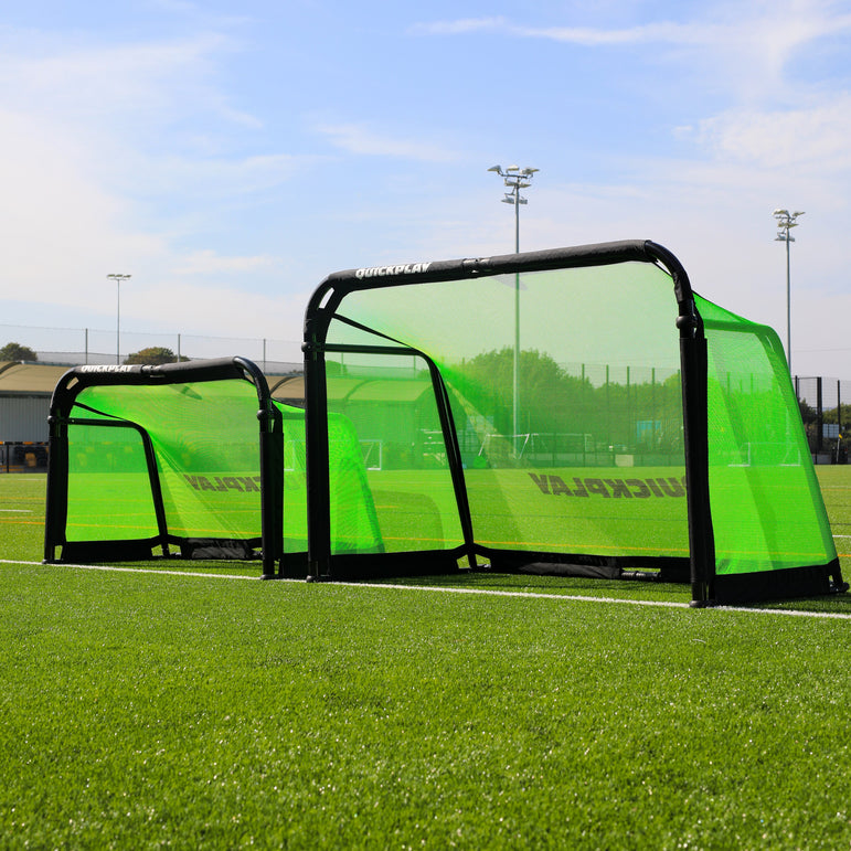 PRO ALU Training Instant Soccer Goal 5x3' - QUICKPLAY - Aluminum Goals Astroturf Folding Goals indoor instructions low-stock portable Pro ship45 smallgoal Soccer Soccer Coach Soccer Teams Soccer Training