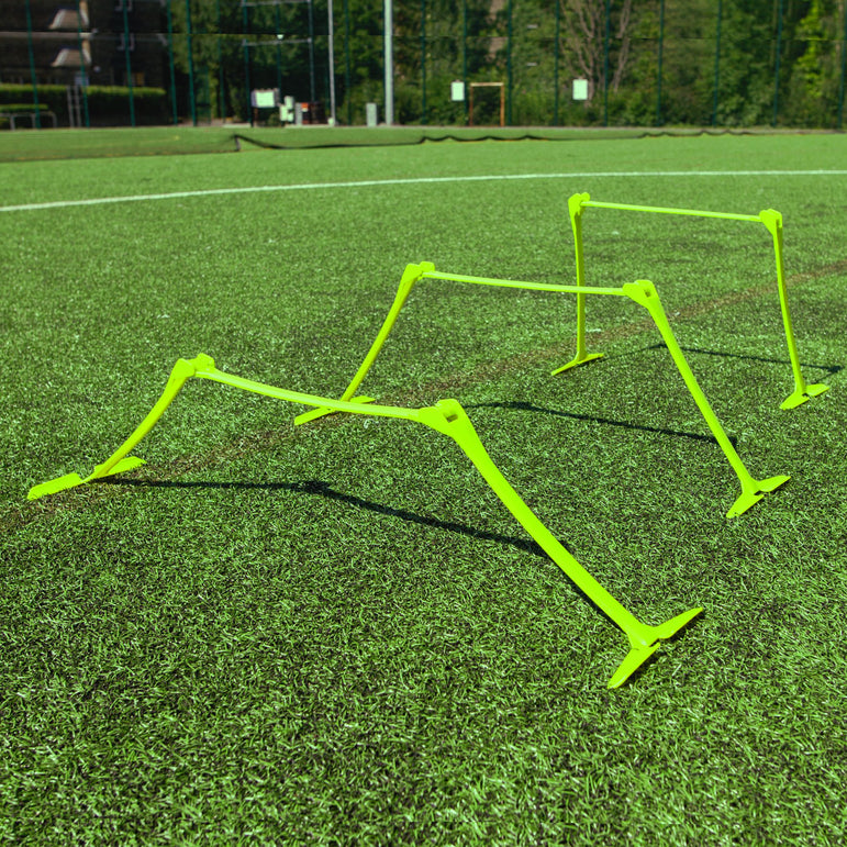 Adjustable Speed Hurdles (set of 6) - QUICKPLAY - Astroturf baseball Baseball Coach Baseball Teams Baseball Training golf Golf Training Handball Handball Training instructions Pro ship8 Soccer Soccer Coach Soccer Teams Soccer Training Speed & Agility