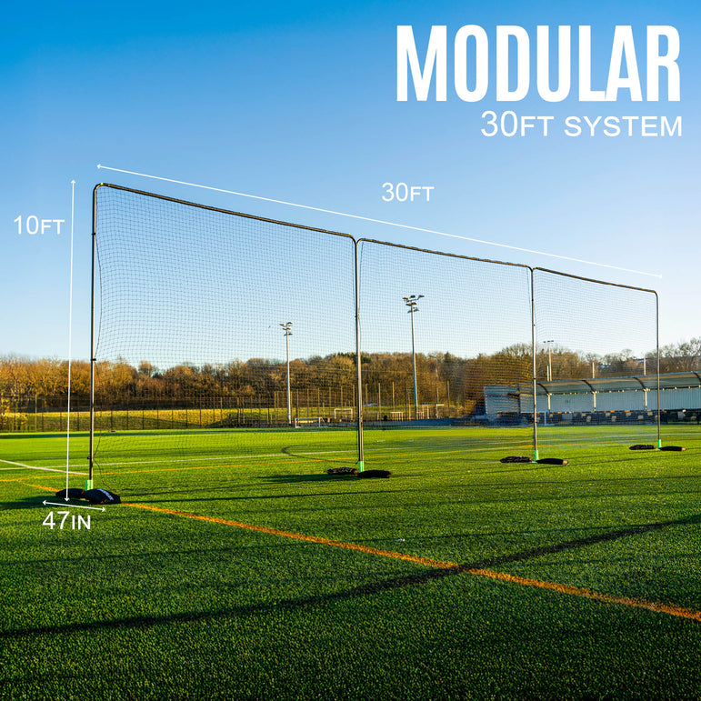 Freestanding Barrier Net System 10' (Multiple Sizes)