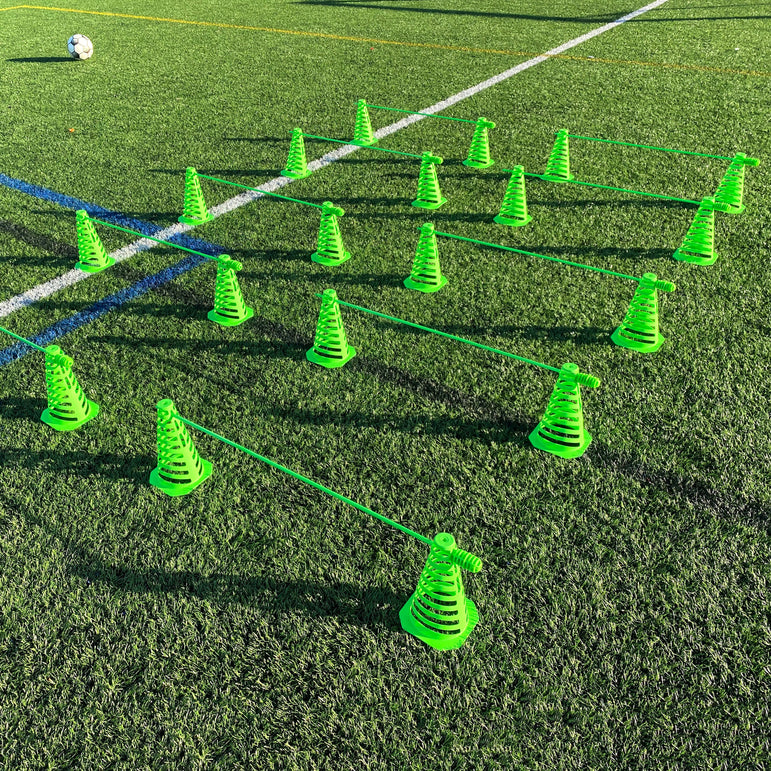 Training Cones Collapsible 9" (set of 10)