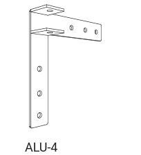 Spare Part - Pro Alu Match - Corner Bracket (Left) ALU-4