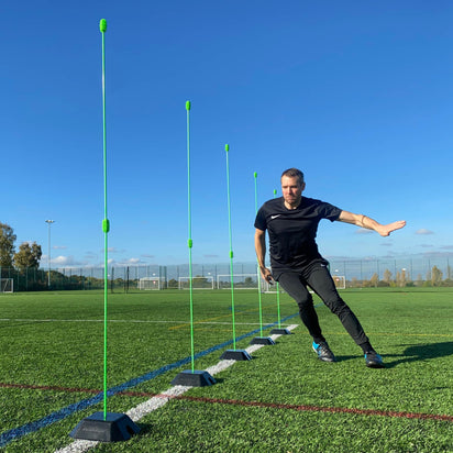 Agility pole & Base Weight set