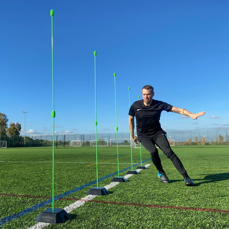 Agility pole & Base Weight set