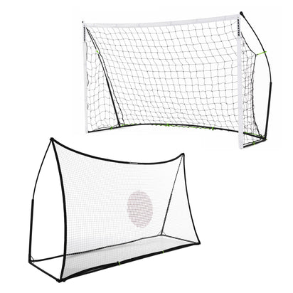 KICKSTER 2-in-1 Soccer Goal / Soccer Rebounder 8x5'