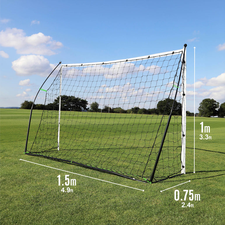 KICKSTER Portable Soccer Goal 5x3'