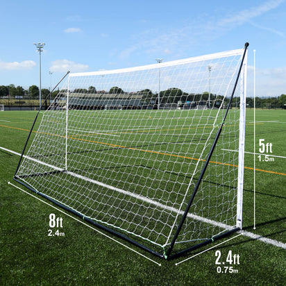KICKSTER Elite Portable Soccer Goal 8x5'