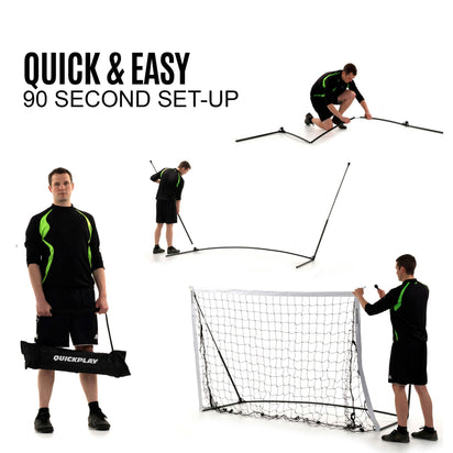 KICKSTER Elite Portable Soccer Goal 6x4'