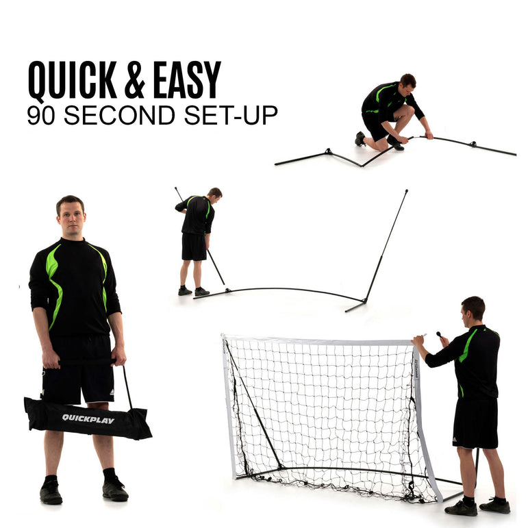 KICKSTER Elite Portable Soccer Goal 6x4'