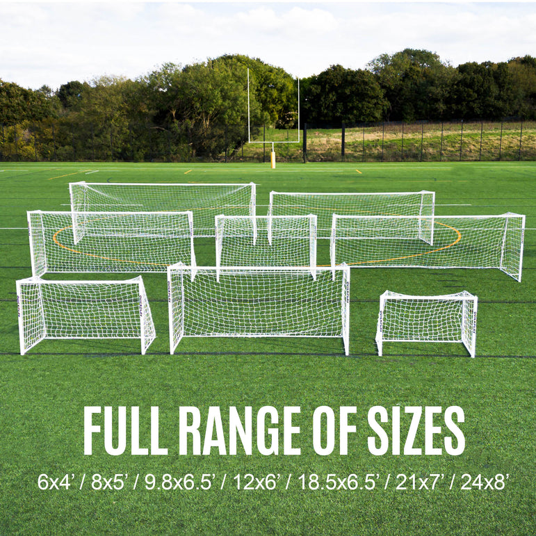 PRO ALU Match Soccer Goal 12x6'