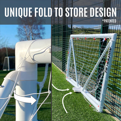 Q-FOLD Folding Soccer Goal 12x6'