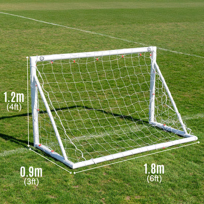 Q-FOLD Folding Soccer Goal 6x4'
