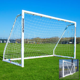 Q-FOLD Match Folding Soccer Goal 8x5'
