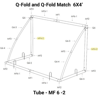 Spare Part - Tube - Q-FOLD - MF 6-2