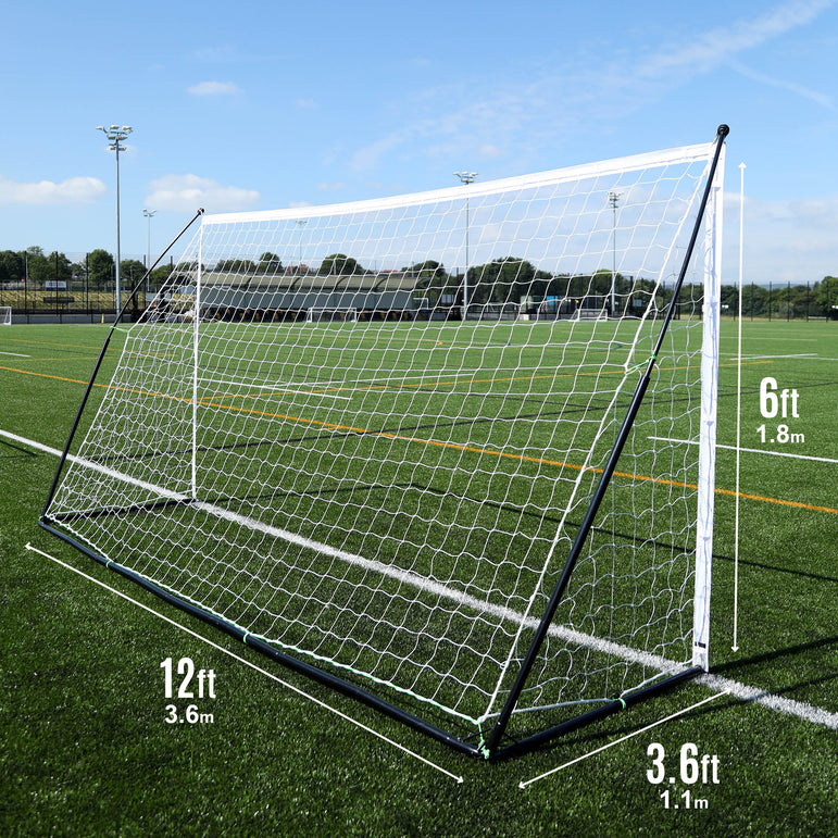 KICKSTER Elite Portable Soccer Goal 12x6'
