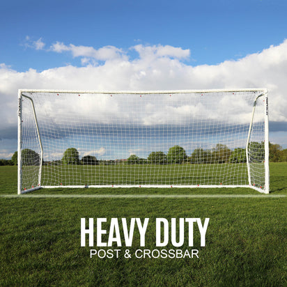 Q-FOLD Match Folding Soccer Goal 12x6'