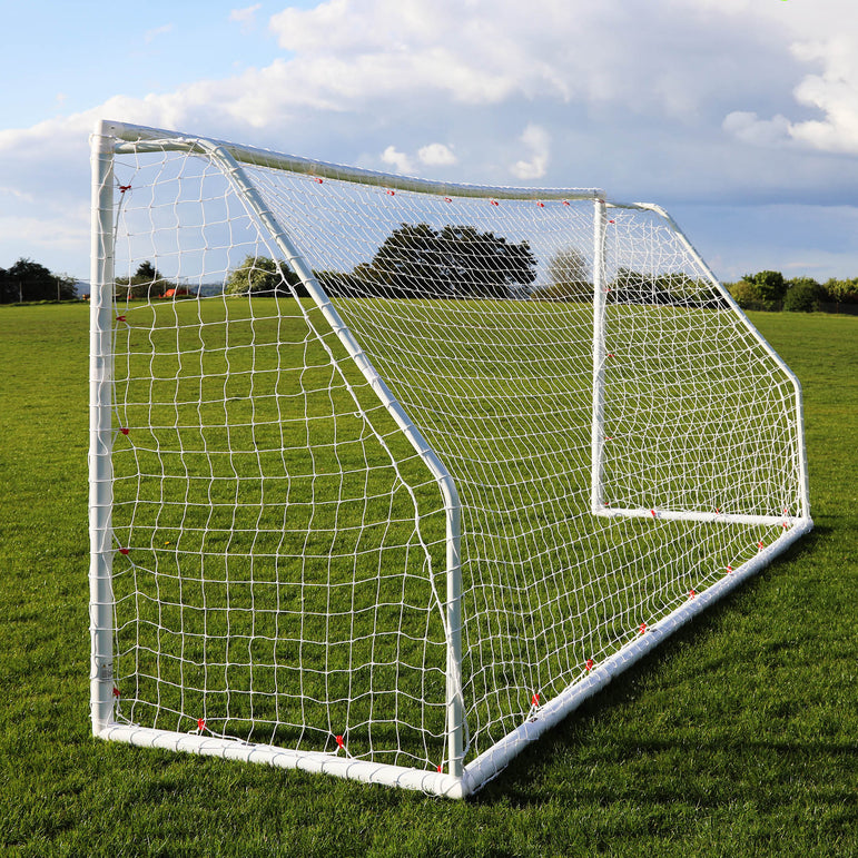 Q-FOLD Match Folding Soccer Goal 12x6'