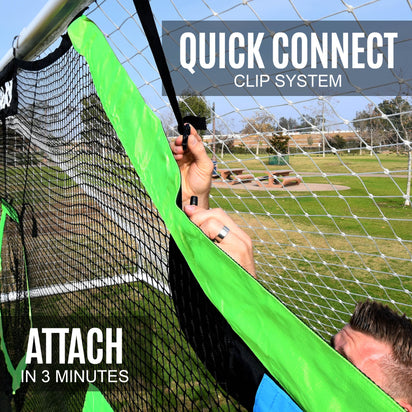 TARGET Net Pro for soccer goals 24x8' (excl. goal)