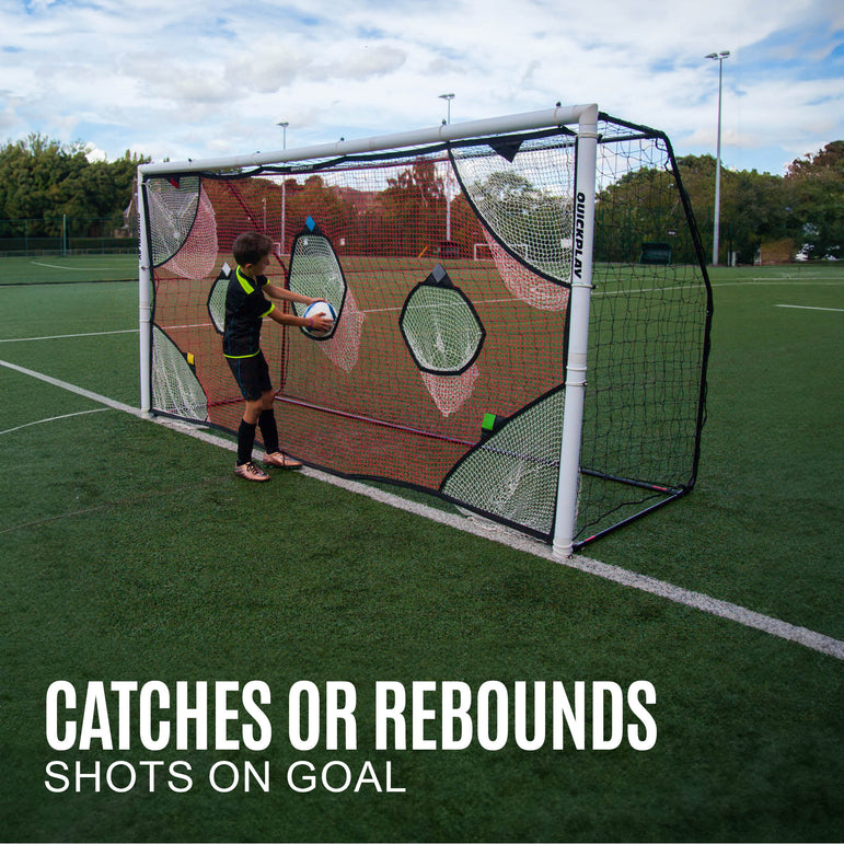 TARGET Net for soccer goals 12x6' (excl. goal)