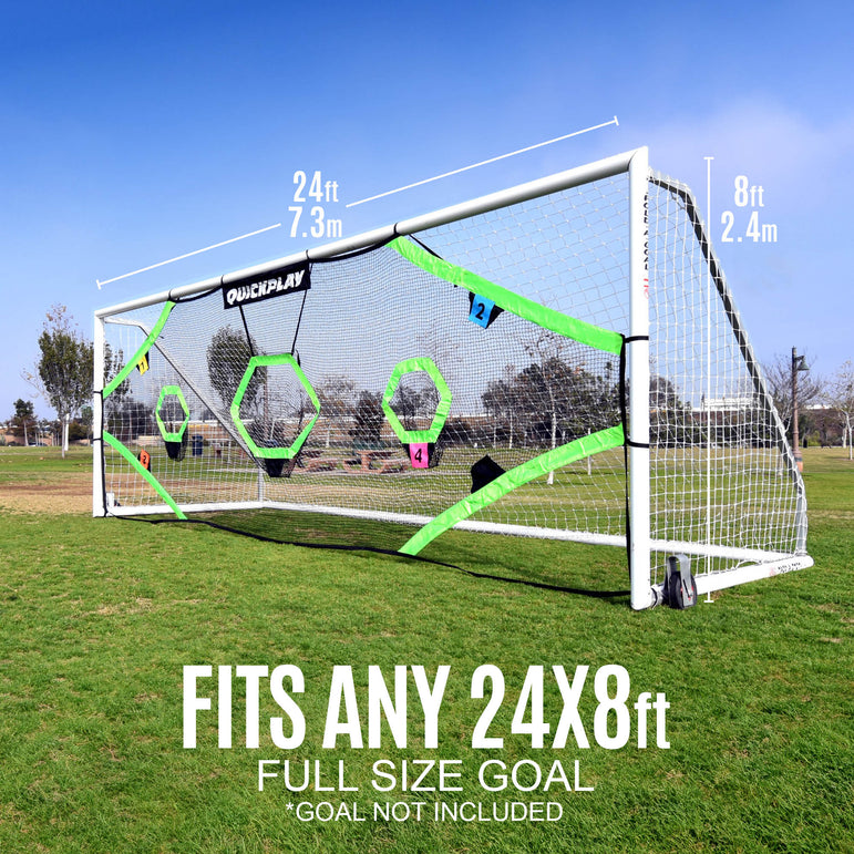 TARGET Net Pro for soccer goals 24x8' (excl. goal)