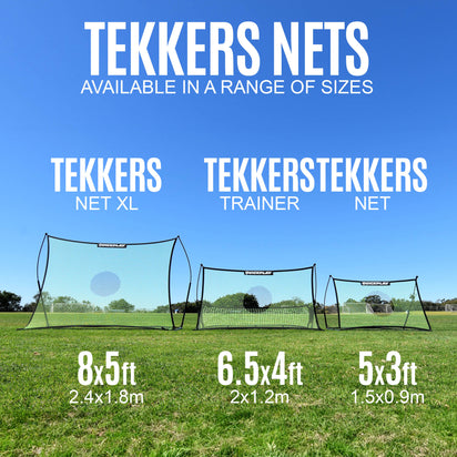 TEKKERS Soccer Rebounder Net 5x3'