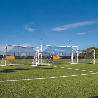 TARGET Net Lite for soccer goals 16x7' (excl. goal) - QUICKPLAY - Backyard instructions low-stock ship8 Soccer Soccer Accessory Soccer Target Soccer Training