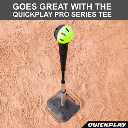 Indestructiballs - Baseballs (Set of 12) - QUICKPLAY - Baseball baseball ball Baseball Coach Baseball Teams Baseball Training instructions ship8 training ball