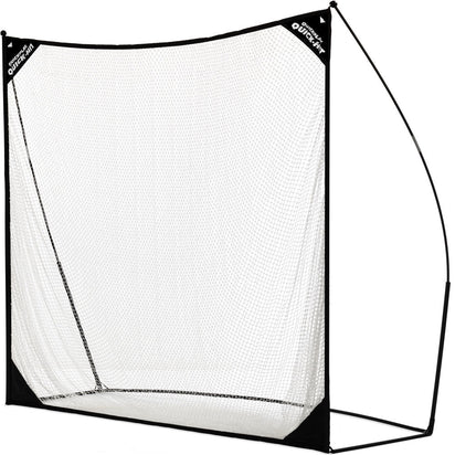 QUICK-HIT Practice Hitting Net 8x8' - QUICKPLAY - Baseball Baseball Coach Baseball Net Baseball Teams Golf golf net Golf Training has-spares Hitting Net instructions ship15