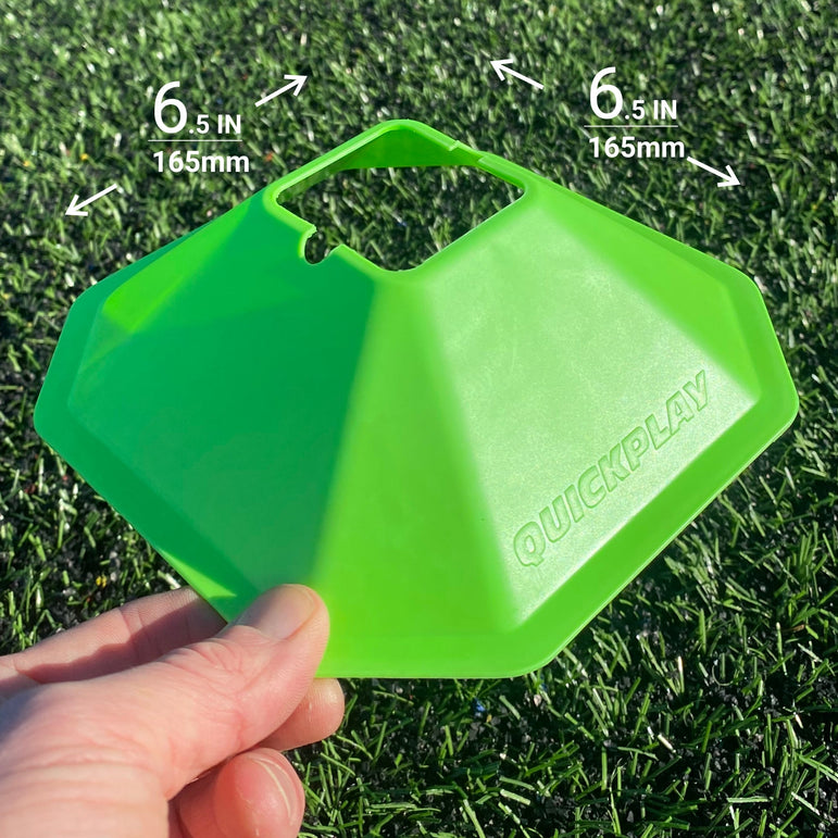 Training Cones (set of 20) - QUICKPLAY - Astroturf Baseball Baseball Coach Baseball Teams Baseball Training Golf Golf Training Handball Handball Training instructions marker Pro ship8 Soccer Soccer Accessory Soccer Coach Soccer Teams Soccer Training Speed & Agility