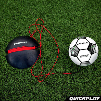REPLAY Soccer Ball Trainer - Size 4 - QUICKPLAY - Astroturf Backyard instructions rebounder Replay Ball replayball Soccer Soccer Training training ball