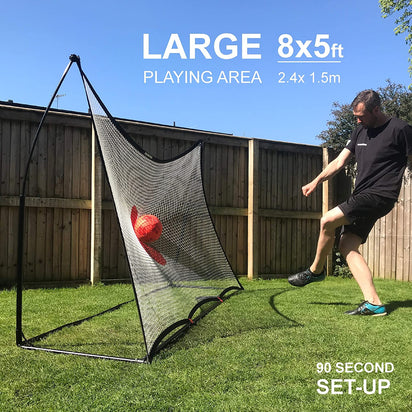 SPOT Soccer Rebounder 8x5' - QUICKPLAY - Backyard Handball has-spares instructions Rebound Wall rebounder ship15 Soccer Soccer Training