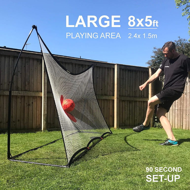 SPOT Soccer Rebounder 8x5' - QUICKPLAY - Backyard Handball has-spares instructions Rebound Wall rebounder ship15 Soccer Soccer Training