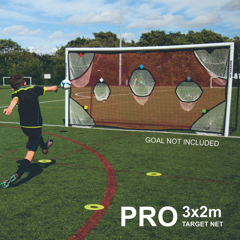 TARGET Net for Futsal Goals 9.8x6.5' (excl. goal) - QUICKPLAY - Handball Handball Training instructions low-stock Pro ship10 Soccer Soccer Accessory Soccer Coach Soccer Target Soccer Teams Soccer Training